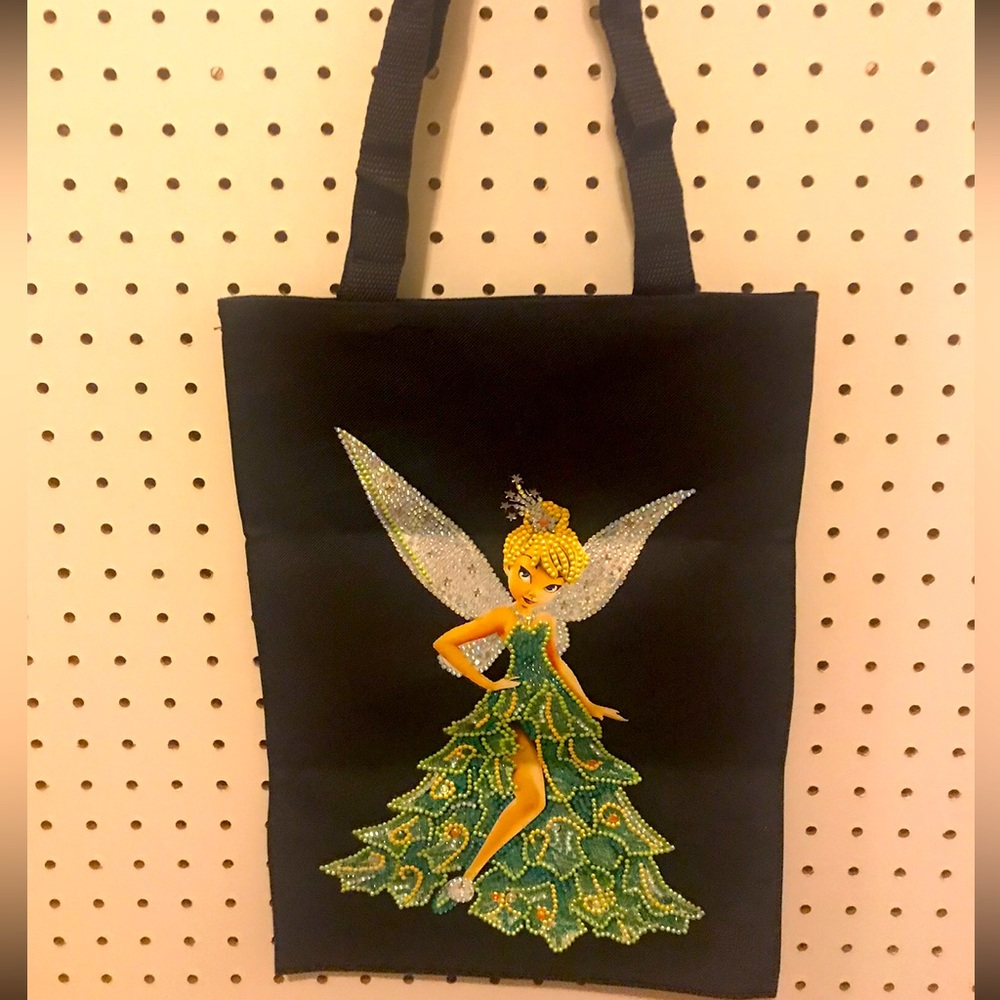 Tinker Bell Diamond Painted Tote Bag